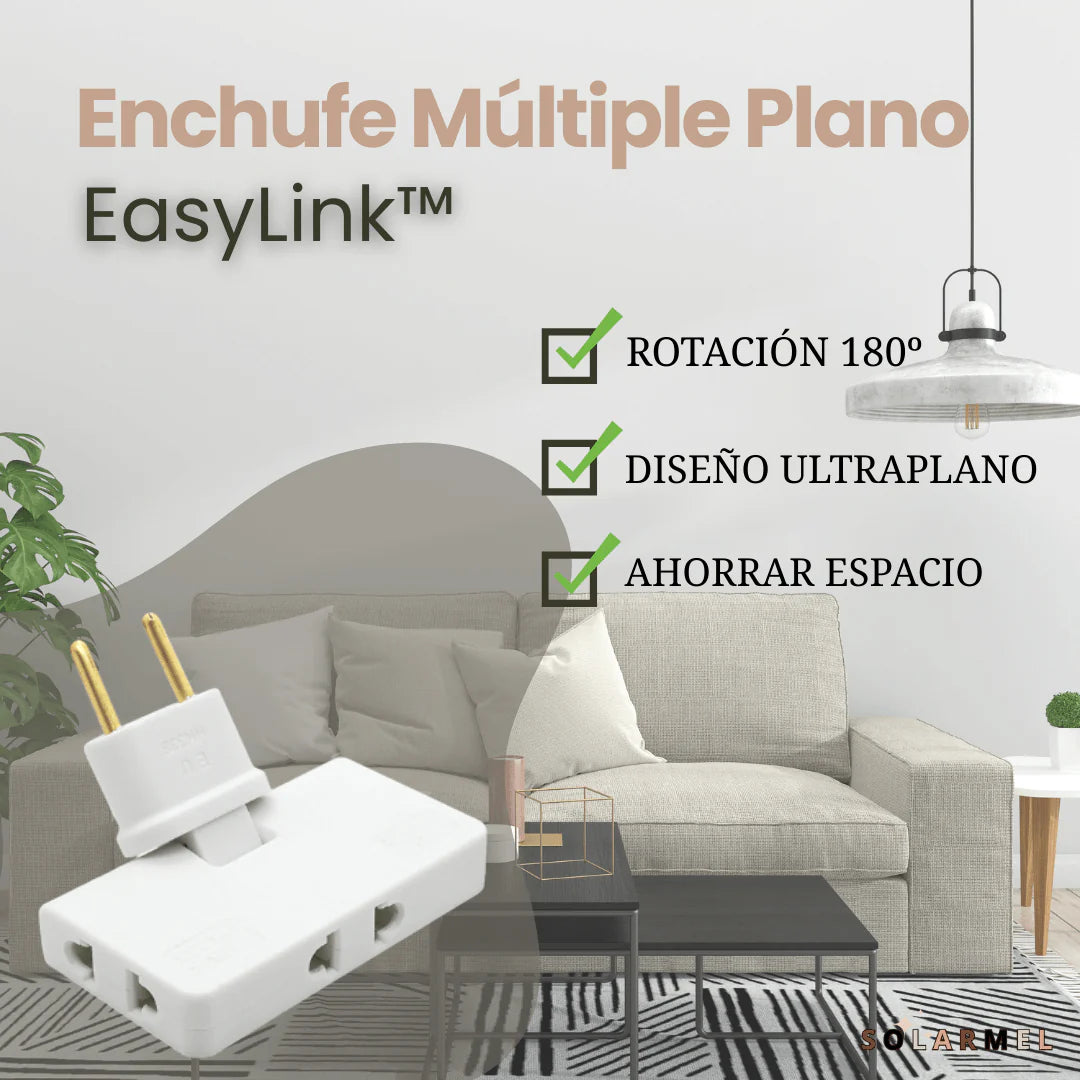 Enchufe Múltiple Plano - EasyLink™