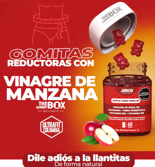 Vinagre de Manzana en Gomitas 🍎
