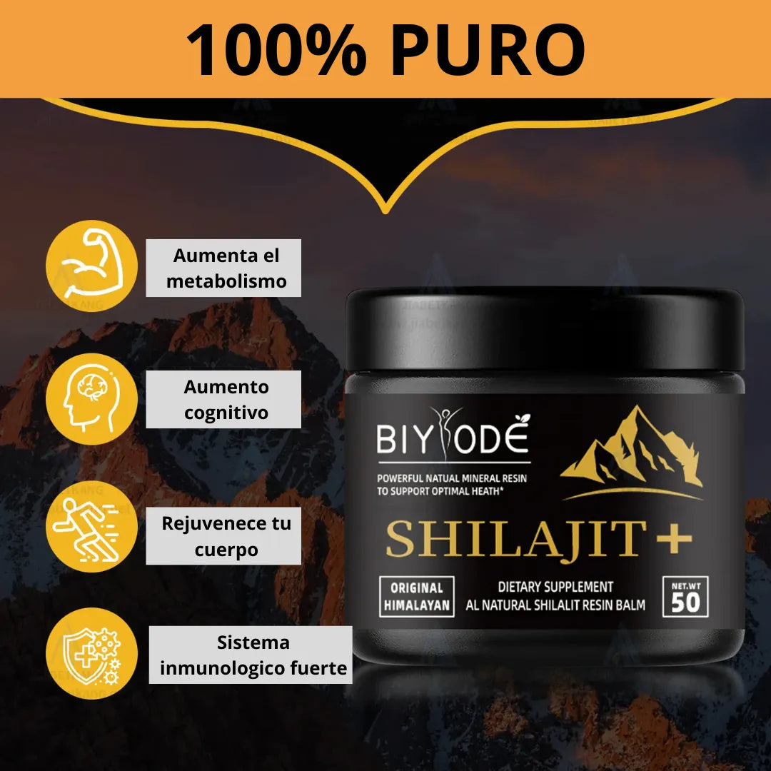 SHILAJIT™ 30 DÍAS - AUMENTA TU TESTOSTERONA