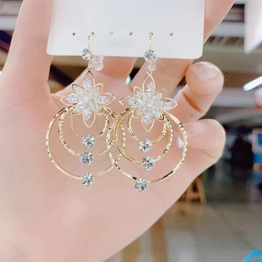 Pendientes Flores