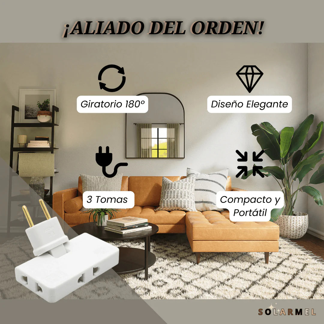 Enchufe Múltiple Plano - EasyLink™