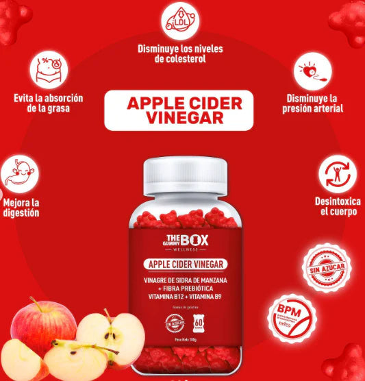 Vinagre de Manzana en Gomitas 🍎