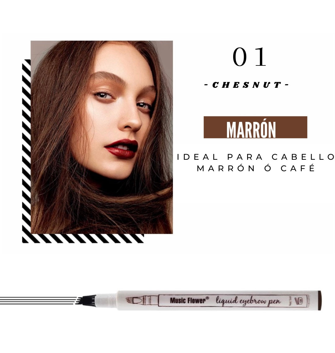 Lapiz Microblading Music Flower