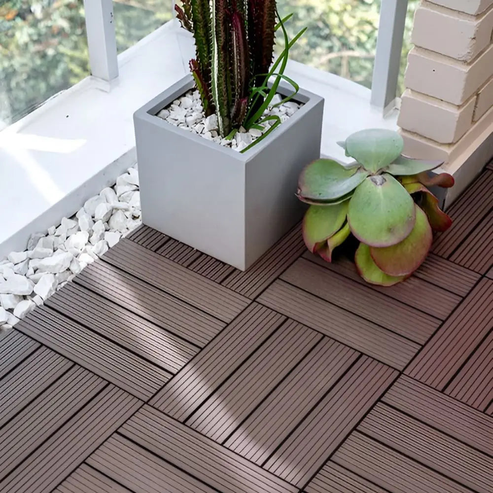 x10 Decks Modulares Encastrables Premium 30x30cm