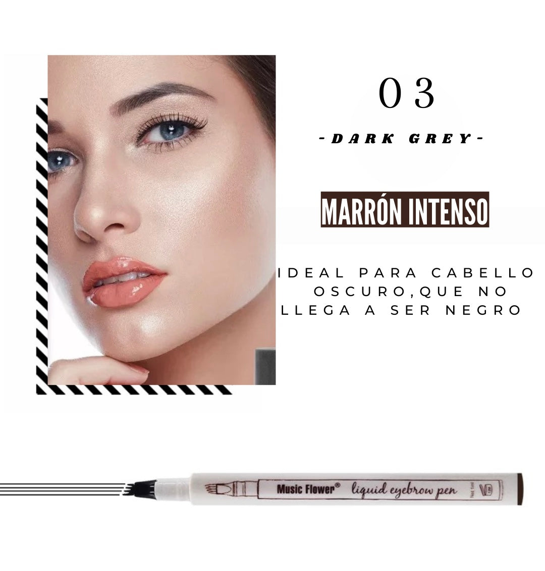 Lapiz Microblading Music Flower