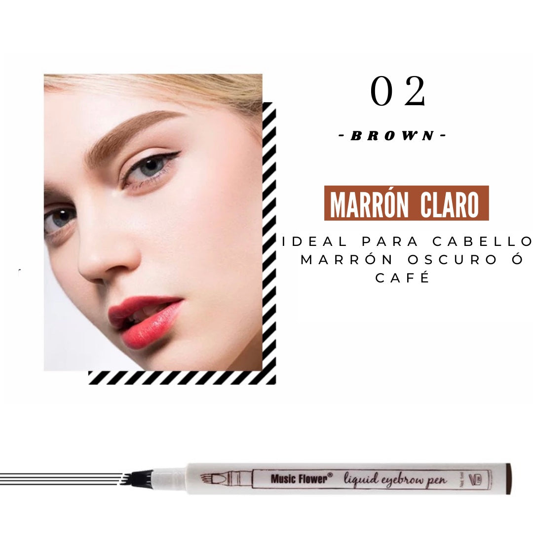 Lapiz Microblading Music Flower