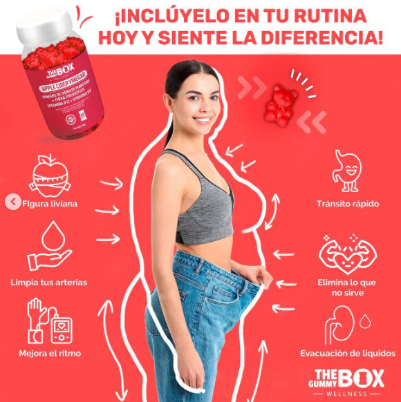 Vinagre de Manzana en Gomitas 🍎