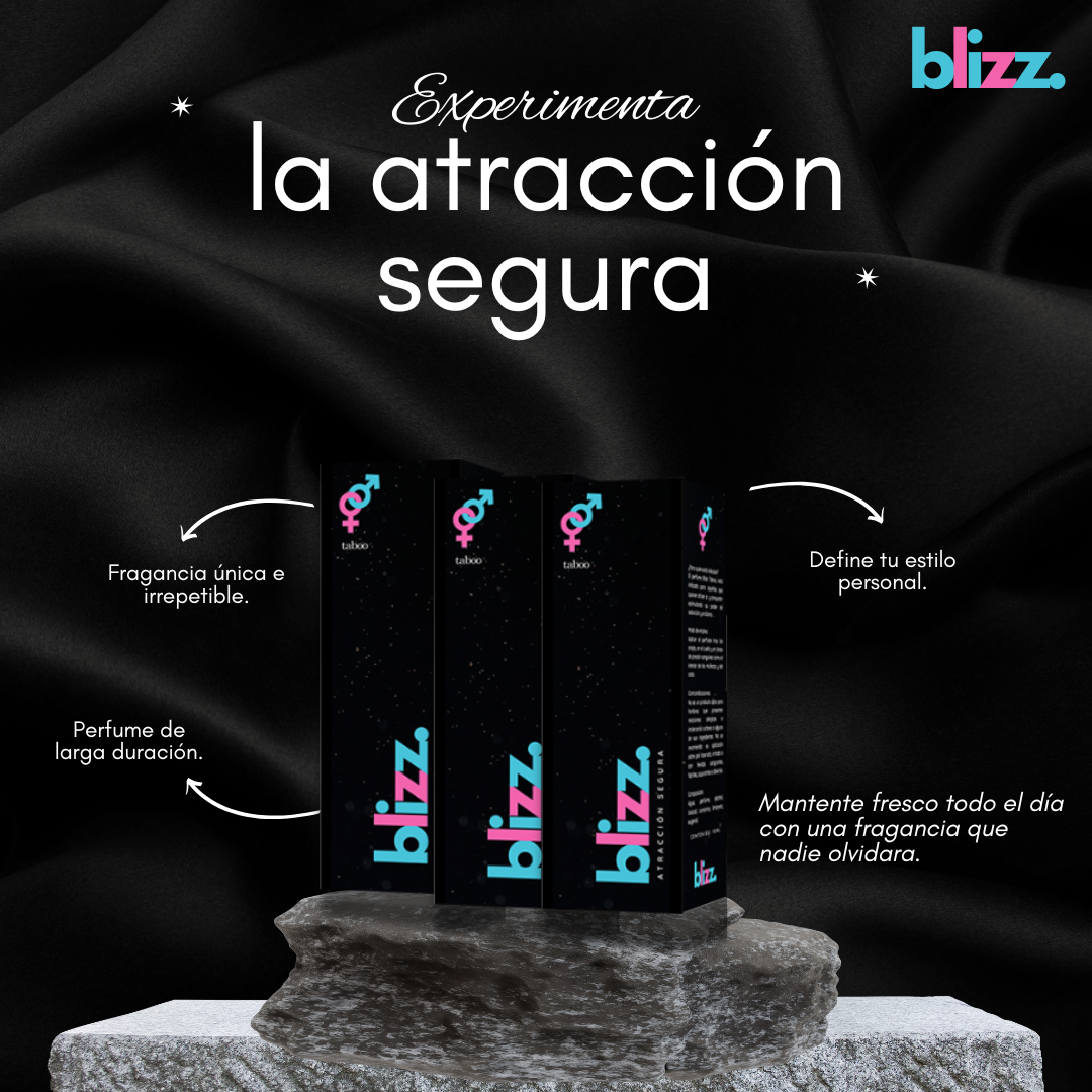 Pack x3 Perfumes Feromonas Blizz