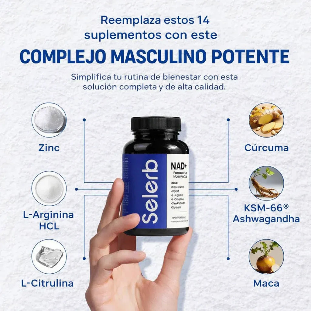 Complejo Masculino Selerb+ NAD