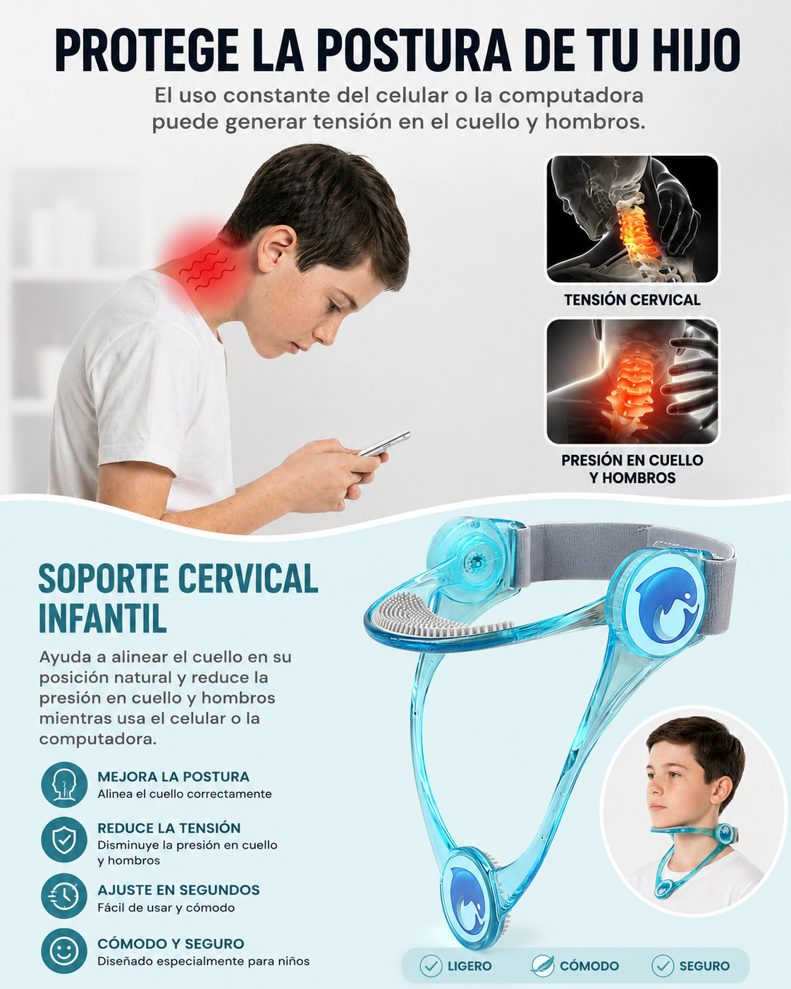 Corrector Cervical para cuello