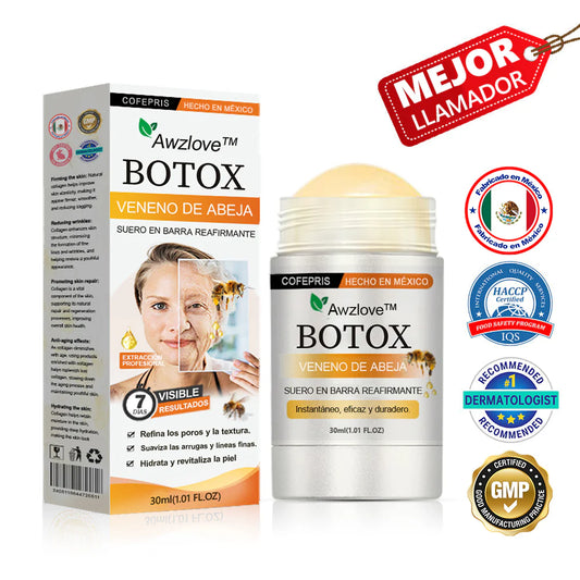 Awzlove™ Suero reafirmante en barra con veneno de abeja y botox (🇲🇽AMEDE recomienda)💄