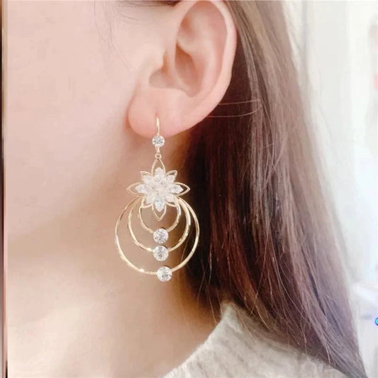 Pendientes Flores