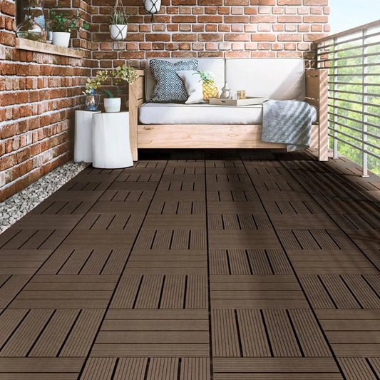 x10 Decks Modulares Encastrables Premium 30x30cm