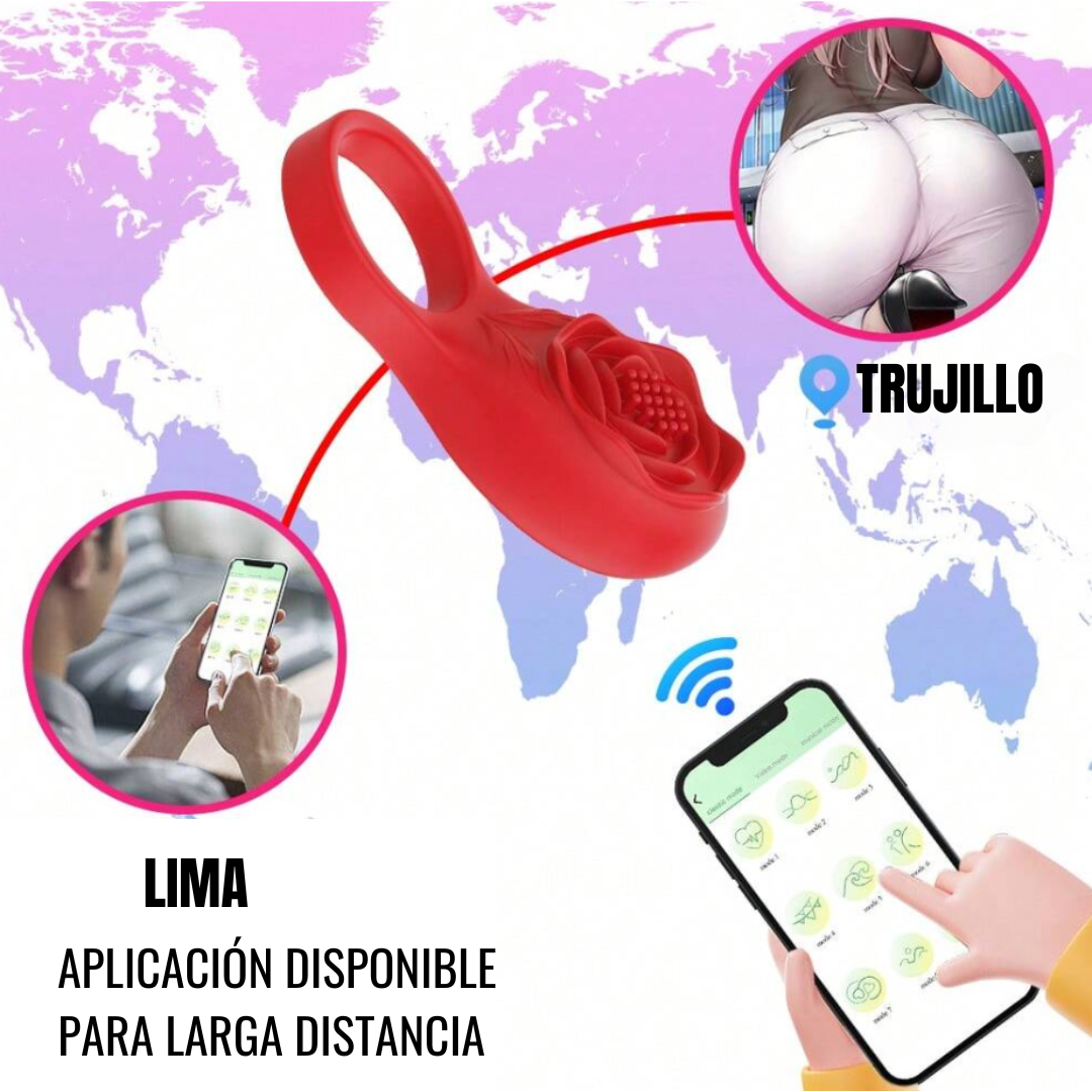 Vibrador Inteligente Bluetooth Dominator