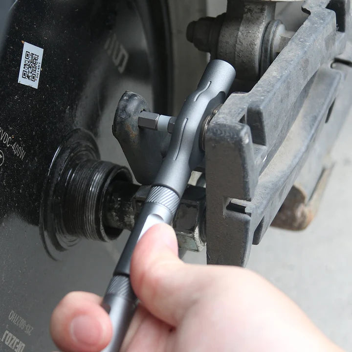 Juego de Destornilladores Ratchet 24 en 1, Juego de Puntas de Acero de Alta Calidad, Mango de Trinquete Multifuncional