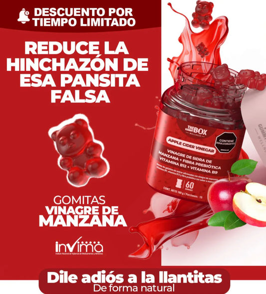 Vinagre de Manzana en Gomitas 🍎