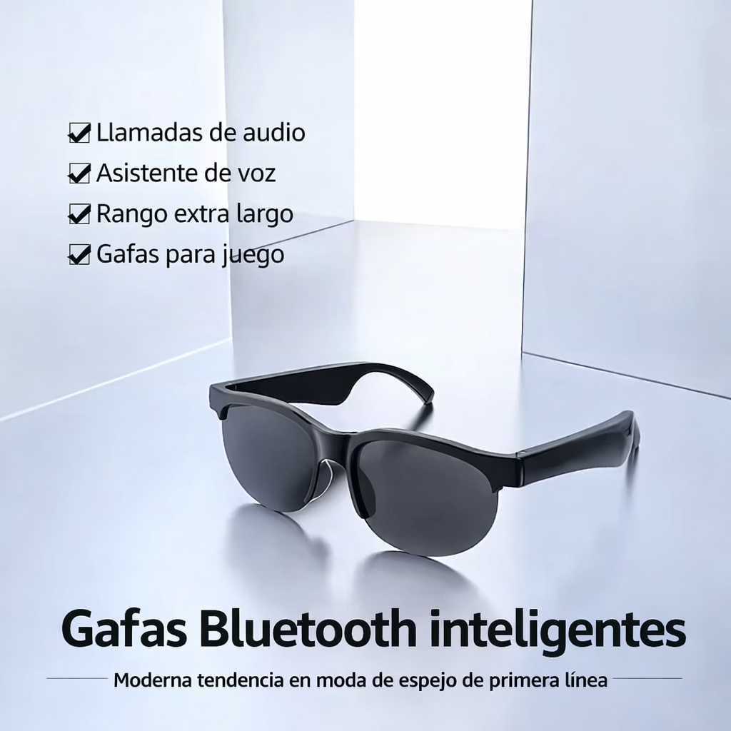 Lentes de sol con audio bluetooth Unisex